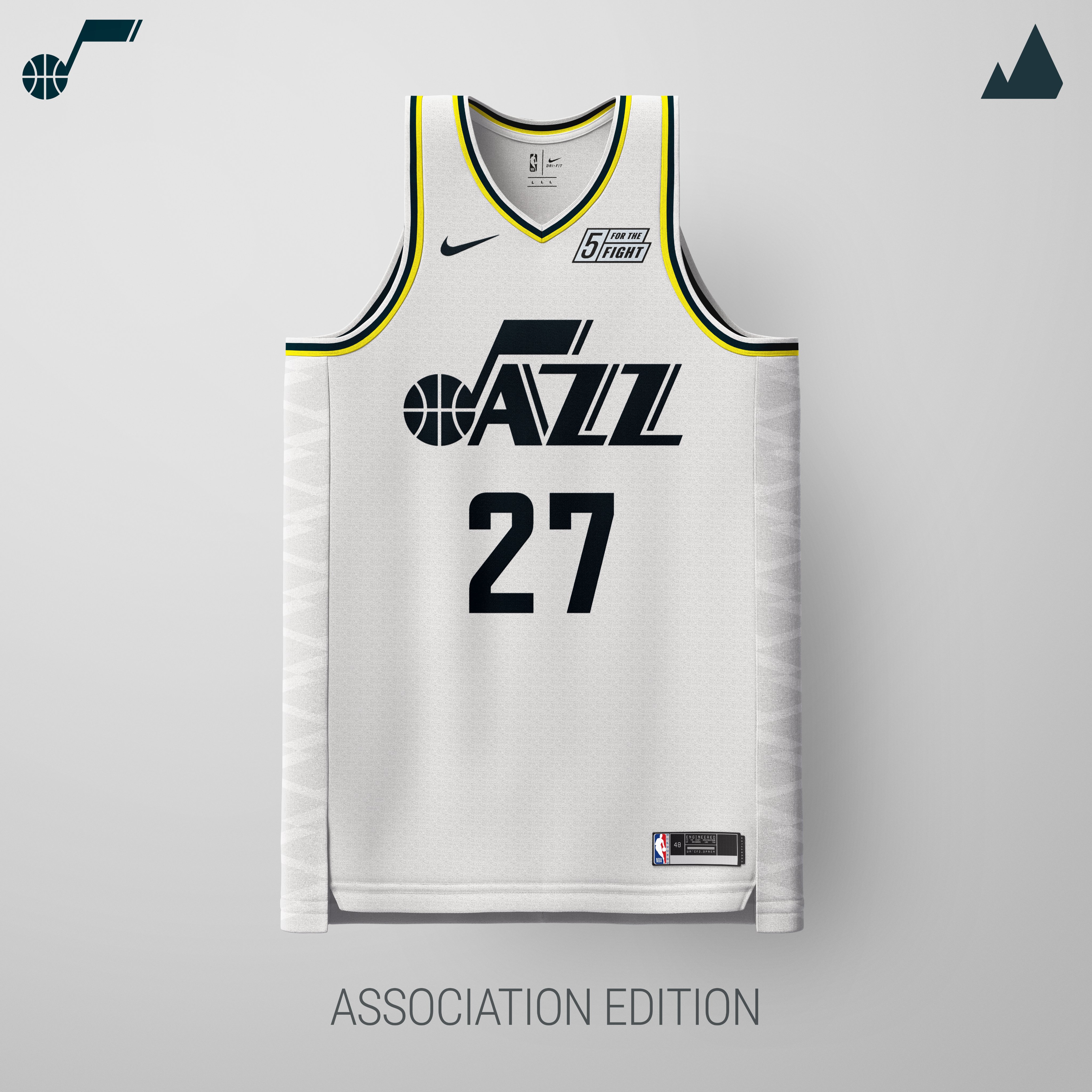 design utah jazz jersey concept
