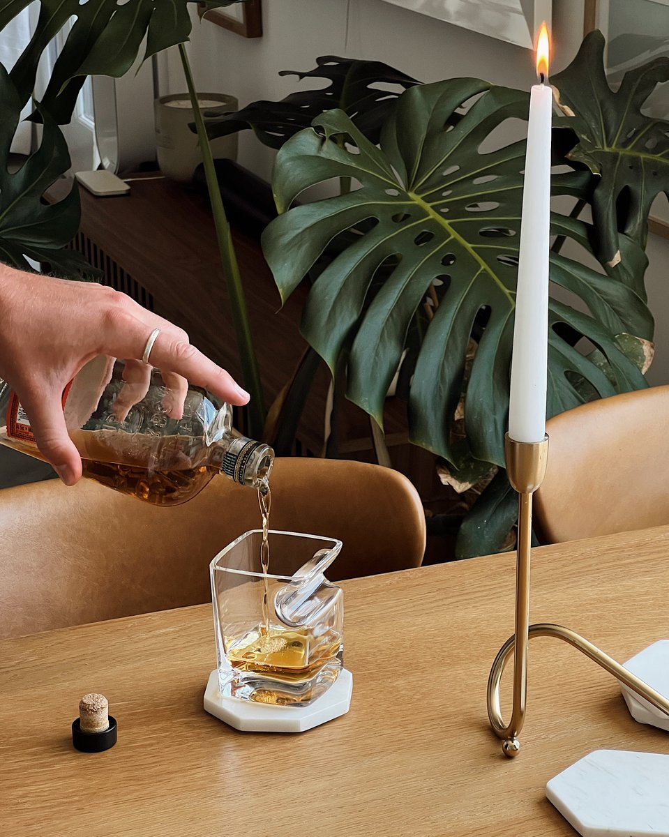 Gift Dad our Cigar Glass this Father’s Day. Part rocks glass and part cigar rest, it’s as ingenious as him. #corkcicle #FathersDay