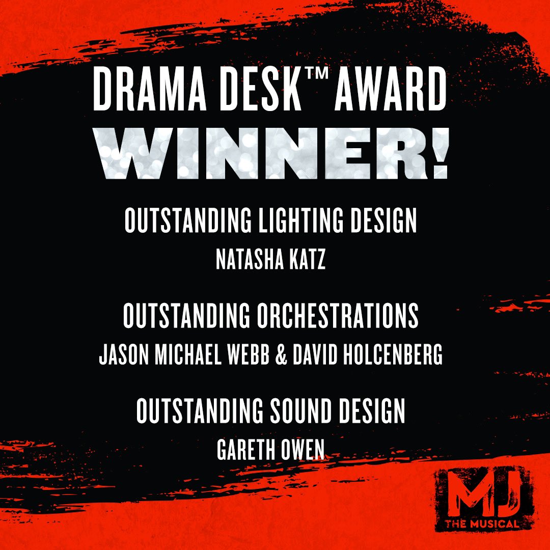 MJ on Twitter "Congratulations to our MJFam for winning 3 Drama Desk