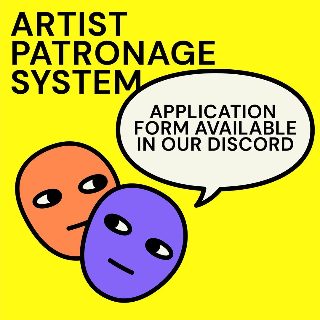 The application form for the Randoms Grants is now available in Discord! 📝

15 X 1ETH grants to artists of our community. 🎭💛

To celebrate, we are giving away 3 Randoms NFT. 

1️⃣Tag 2 artists who should apply 
2️⃣ Like &amp; RT

Details in Discord.