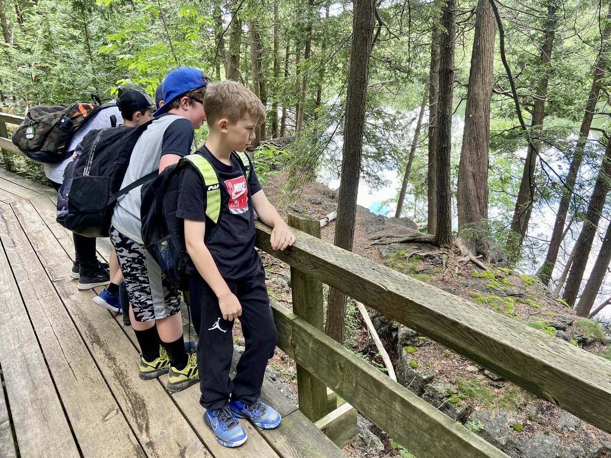 A gorgeous day spent at Crawford Lake. Learning doesn’t just happen in a classroom! <a href="/hillsideTwolves/">Hillside PS</a> <a href="/PeelSchools/">Peel District School Board</a>