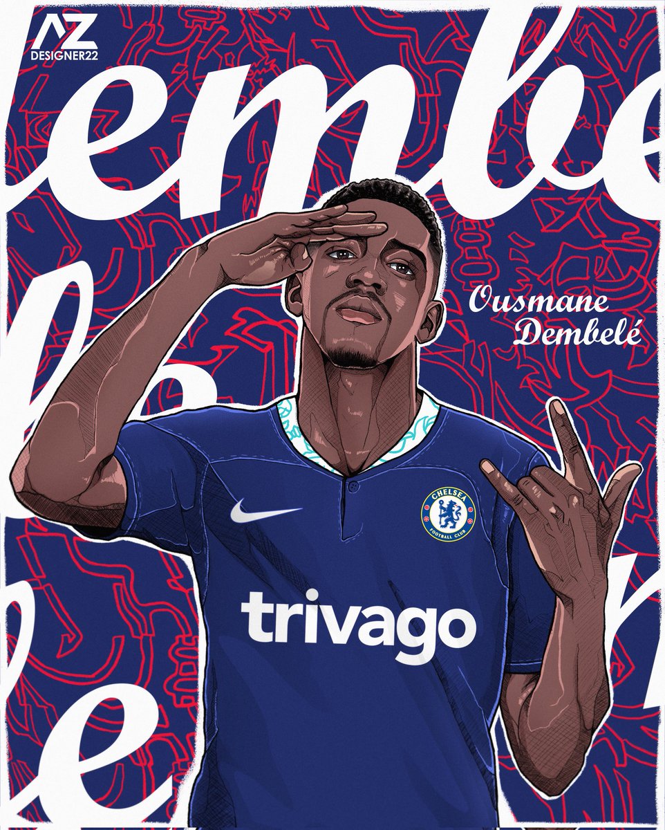 Az_Designer22's tweet image. What’s your thoughts on #Dembelé  linked to Chelsea?
#CFCFamily #OusmaneDembele #CFC