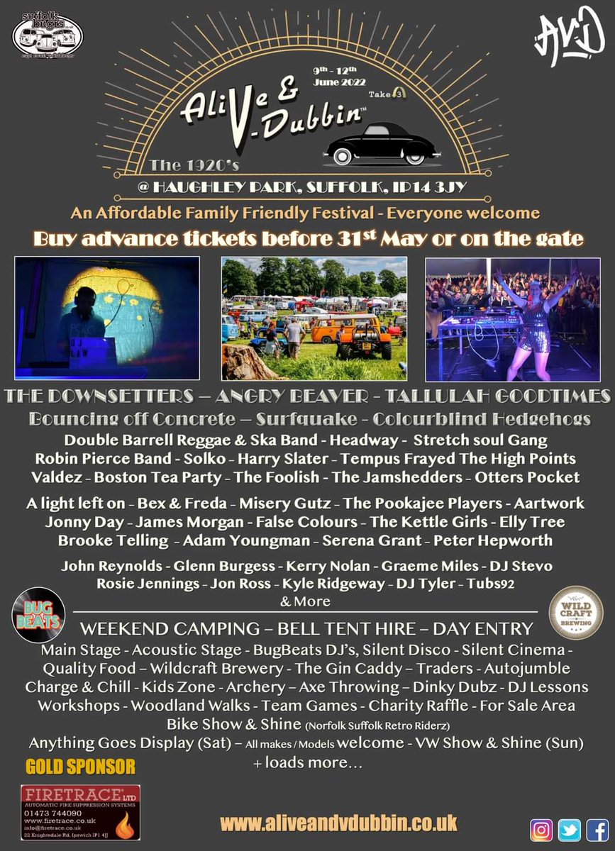 Surfquake are playing <a href="/AliveVDubbin/">Alive & V-Dubbin</a> this Friday 10th June. We'll be on stage at 6pm - can't wait to make some retro noise!