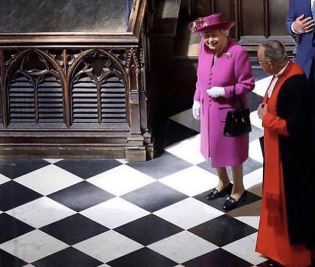 Be aware, she can move in any direction!