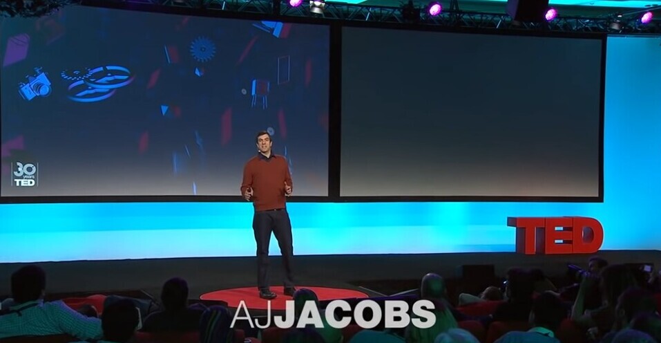 TEDxLancasterPA's tweet photo. Join us June 9 from 2-4pm IN-PERSON at @LancasterPubLib for our TED Group Discussion. We’ll discuss the TED talk by A.J. Jacobs “The World’s Largest Family Reunion…We’re All Invited!” TED Group Discussions are free, but you must register. Details at https://t.co/6MyXKpkR5l. https://t.co/6IbsGNn8at