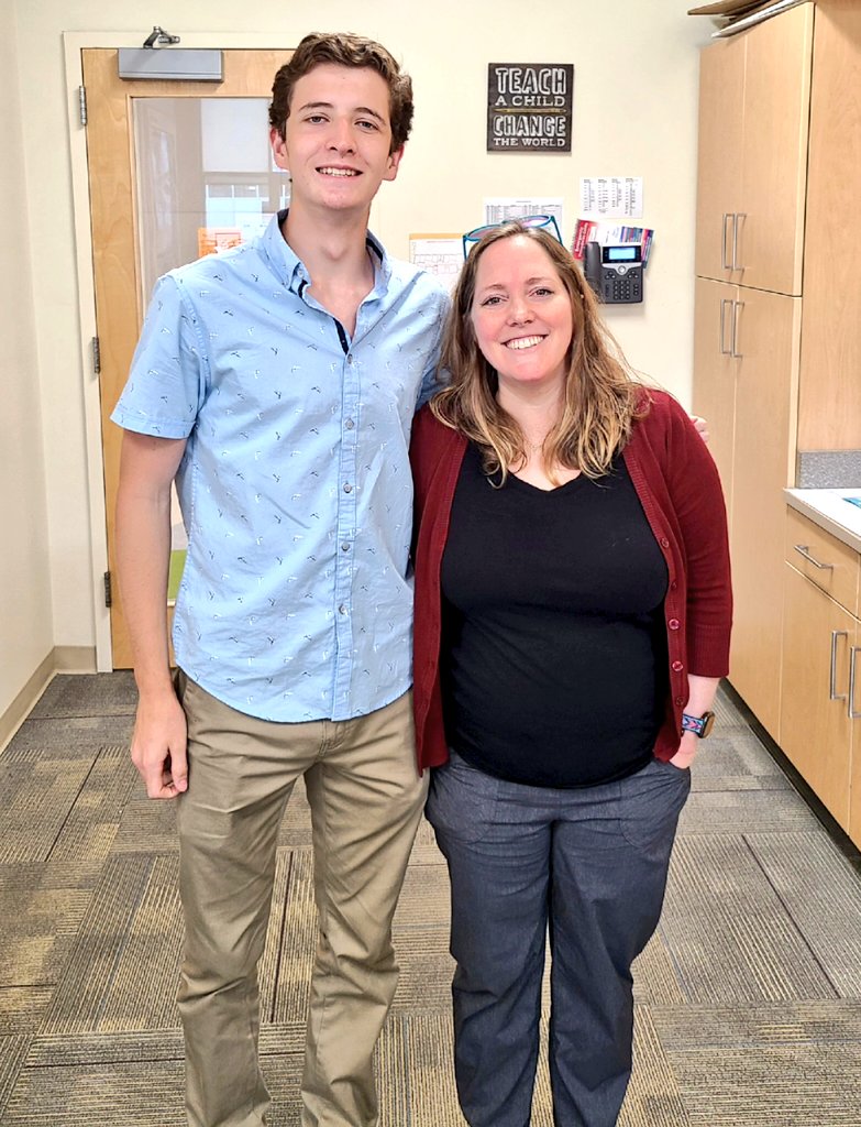 Jessie Comba (she/her) (@jessiecomba) on Twitter photo I feel so fortunate that I got to see two of my former <a href="/BrickellAcademy/">Old Donation School</a> students in one week, & they are thriving. So proud of them & the paths they are on in life! This is one of the most rewarding parts of teaching. I did seem shorter to them then they remembered from 7th. 😂 I feel so fortunate that I got to see two of my former <a href="/BrickellAcademy/">Old Donation School</a> students in one week, & they are thriving. So proud of them & the paths they are on in life! This is one of the most rewarding parts of teaching. I did seem shorter to them then they remembered from 7th. 😂