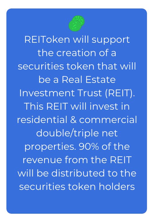 REIToken - Official ERC20 tweet media