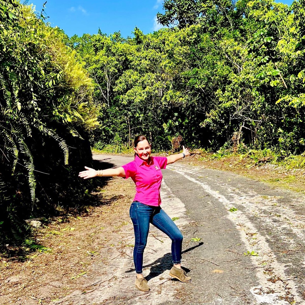 annmarievazja's tweet photo. I am happy to report that the Zion Hill through Nonsuch to Breastwork road rehabilitation began last Wednesday. This is the debushing&amp; prepwork phase

Looking forward to the on time &amp; on budget completion of this project which will bring welcome relief to the traveling public🇯🇲🙏🏻 https://t.co/K8uNg741dN