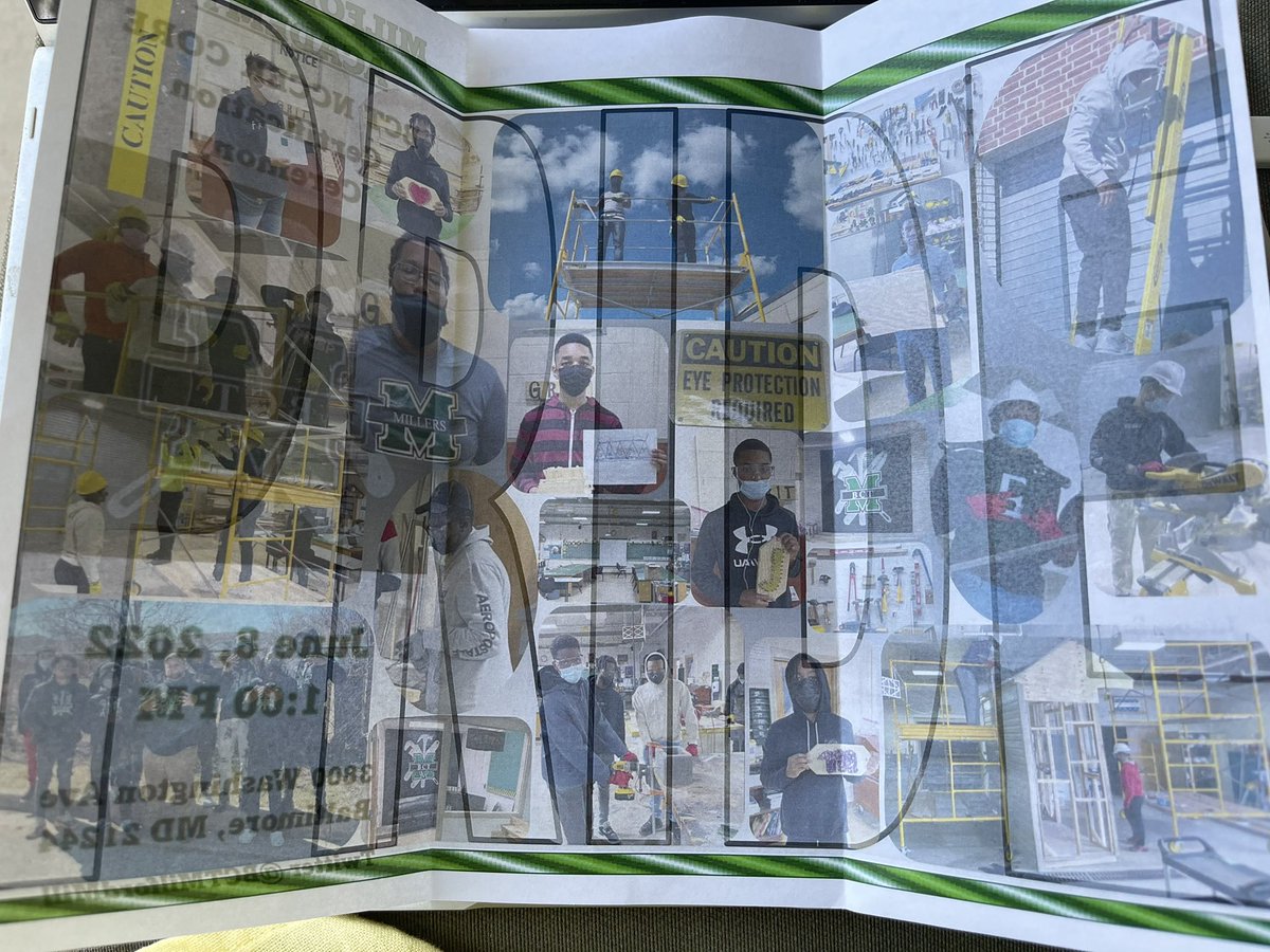 MiVidaMParham's tweet photo. Great day at @MilfordMillAcad celebrating the #Building &amp; #Construction Tech (BCT) program and @NCCER core certification results! Kudos to Mr. Smith for his diligence and hard work; 38 students passed the core exam in his 1st year! @CTE_BaltCoPS @BCTMilfordMill #SuccessAfterBCPS https://t.co/ZADNILqYIe