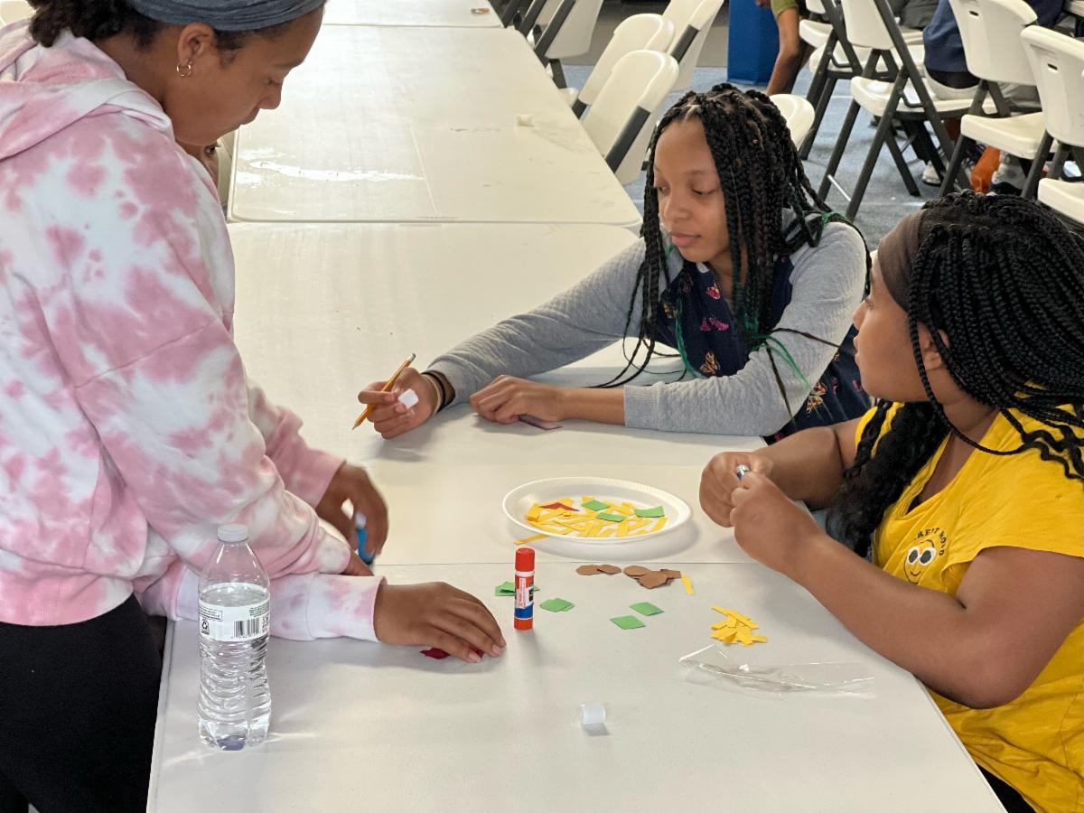 The M in S.T.E.A.M stands for MATH! 

Thank You Tracey Little, a “Passion Driven Hair Artist” came to share one of her many talents. Ms. Little is a Dynamic hair stylist, Designer, Makeup artist, Chef and an Amazing Teacher who came to teach the scholars!

Grades 1st-8th learned