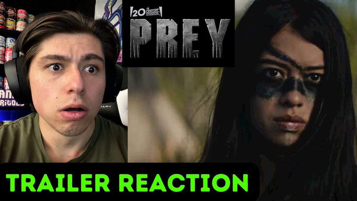 dannydorito23's tweet photo. New Trailer Reaction for Prey is up on YouTube! https://t.co/5VSWdafrTs Check it out! #movies #Preytrailer https://t.co/mC1pR2N6KG