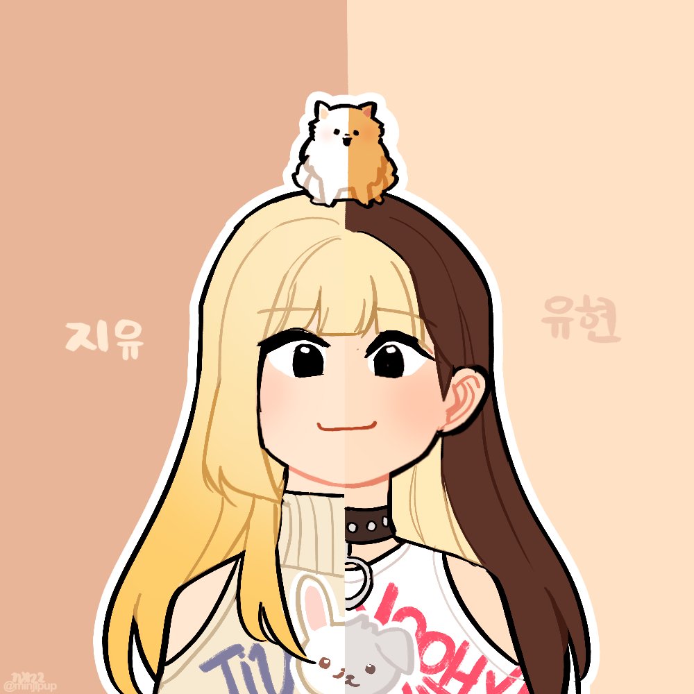 two sides of the same coin 🐰🐶