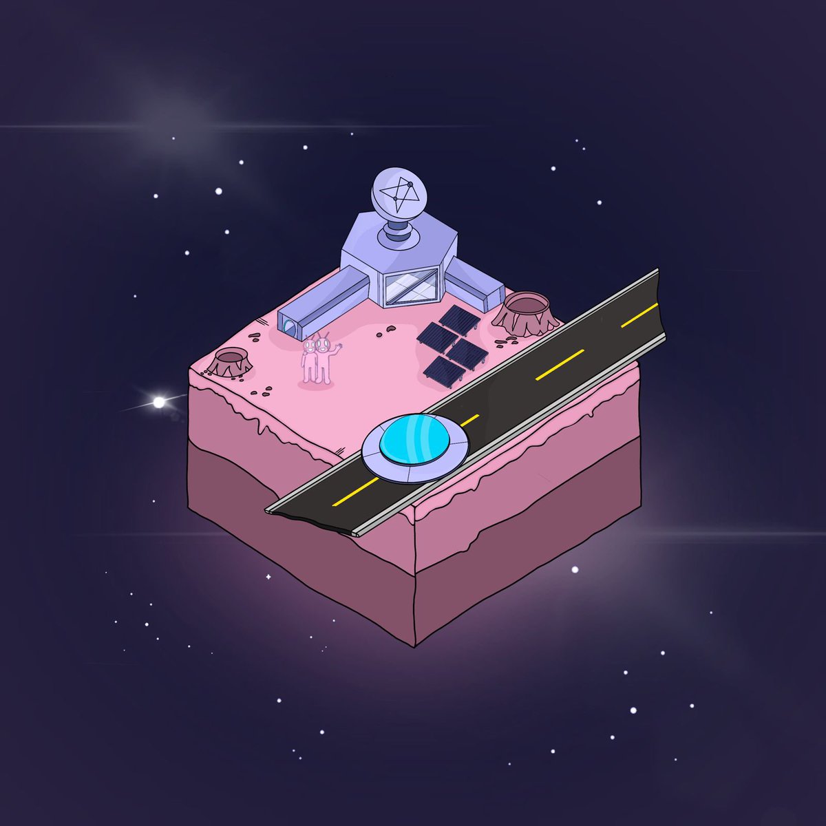 Several islanders were abducted by the Order of Aedon. But their people were so friendly that the islanders decided to stay!

We're giving away 3 x Yagiverse Boarding Pass (WL)

To enter:

🛸 Lyke &amp; RT
🛸 Follow <a href="/LykeIsland/">Lyke Island</a> &amp; <a href="/Yagiverse/">Yagiverse 🛸</a> 
🛸 Join discord for more

Art by <a href="/Kaylqyo/">Kaylqyo</a>