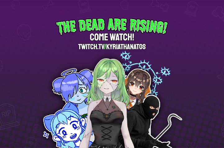 KyriaThanatos's tweet photo. It's time for graveplace!!! We're gonna be playing Garrys Mod and doing a bunch of random gamemodes so come hang out! #GraveyardRising
link below and in bio!~ https://t.co/w2nzn4xUBO