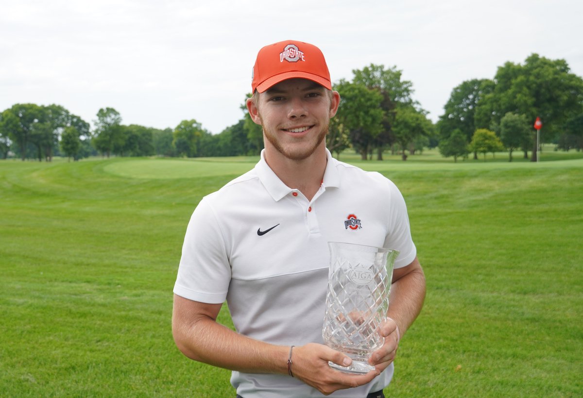 Coincidence? We think NOT!

In his final AJGA appearance, Tyler Sabo (-1) won #theMemorialJr at his future home course <a href="/OhioStateMGOLF/">Ohio State Mens Golf</a>