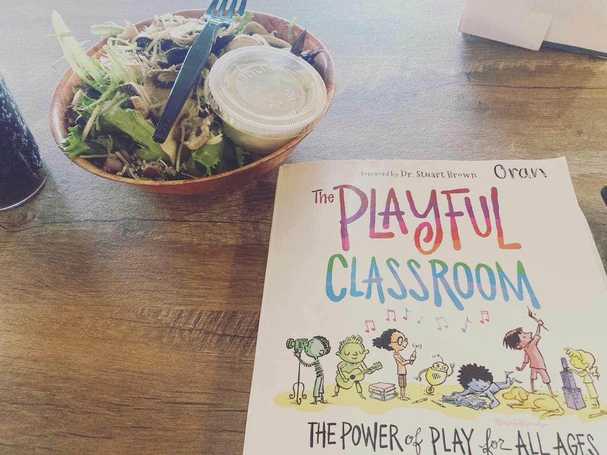 do_teach_tx's tweet image. Reading the first section of #theplayfulclassroom affirms the fact play is essential. So my questions are: 
1. Do you feel you have the freedom &amp;amp; support for play in the classroom?

2. Where or when do you incorporate more play?