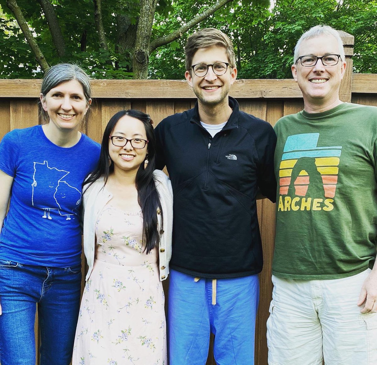 Goofs from Midway Clinic graduation! Midway is one of our three medpeds continuity clinjc sites, and 💯% of residents who are assigned there love it… In fact, our grads Dr. Anderson and Dr. Her are both sticking around as medpeds PCPs in the Twin Cities! 😘😉