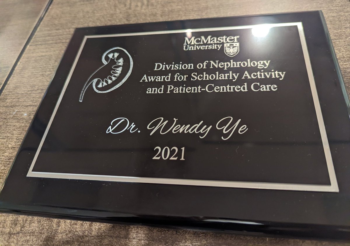 Wendy Ye (@imwendyye) on Twitter photo Thank you so much to <a href="/SeyMD/">Seychelle Yohanna, MD</a>, Dr. Matthew Miller and the rest of the incredible <a href="/MacDeptMed/">McMaster University Department of Medicine</a> Nephrology staff for the Division of Nephrology Award for Scholarly Activity and Patient-Centred Care. Thank you so much to <a href="/SeyMD/">Seychelle Yohanna, MD</a>, Dr. Matthew Miller and the rest of the incredible <a href="/MacDeptMed/">McMaster University Department of Medicine</a> Nephrology staff for the Division of Nephrology Award for Scholarly Activity and Patient-Centred Care.