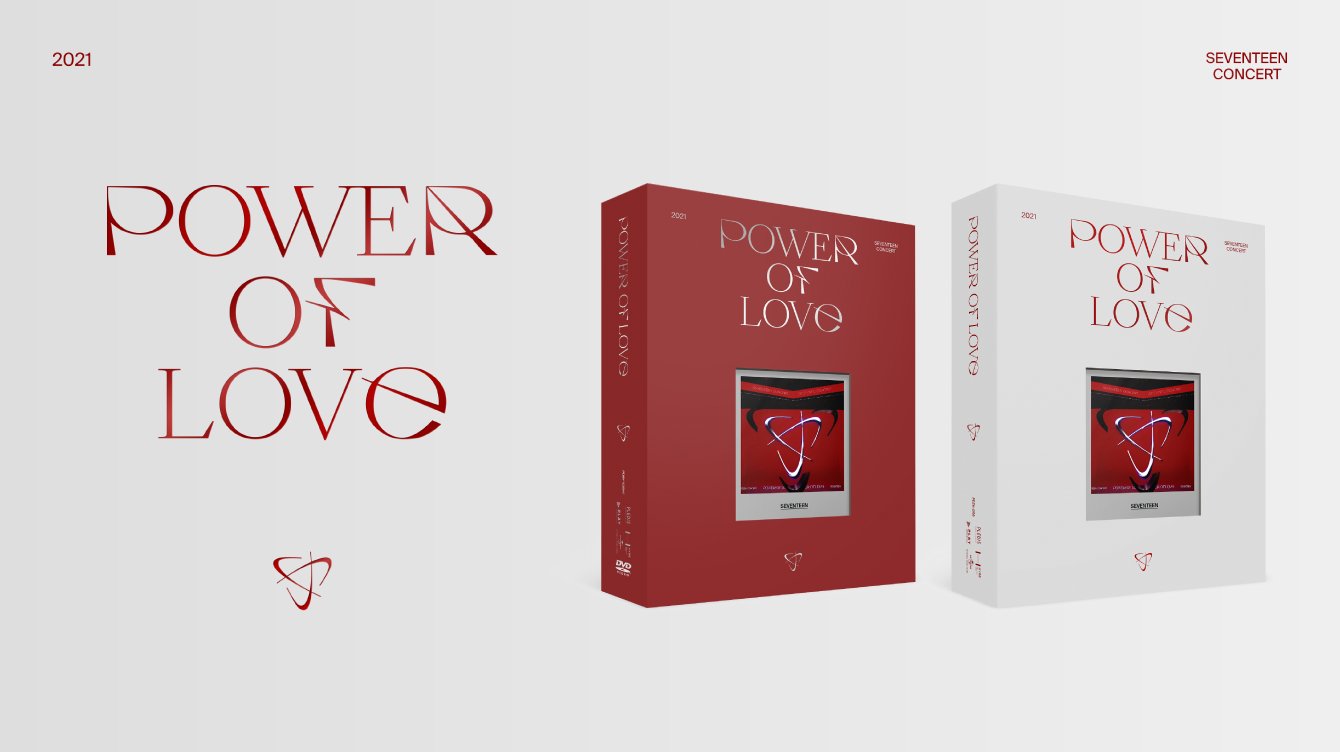 SEVENTEEN CONCERT POWER OF LOVE DVD