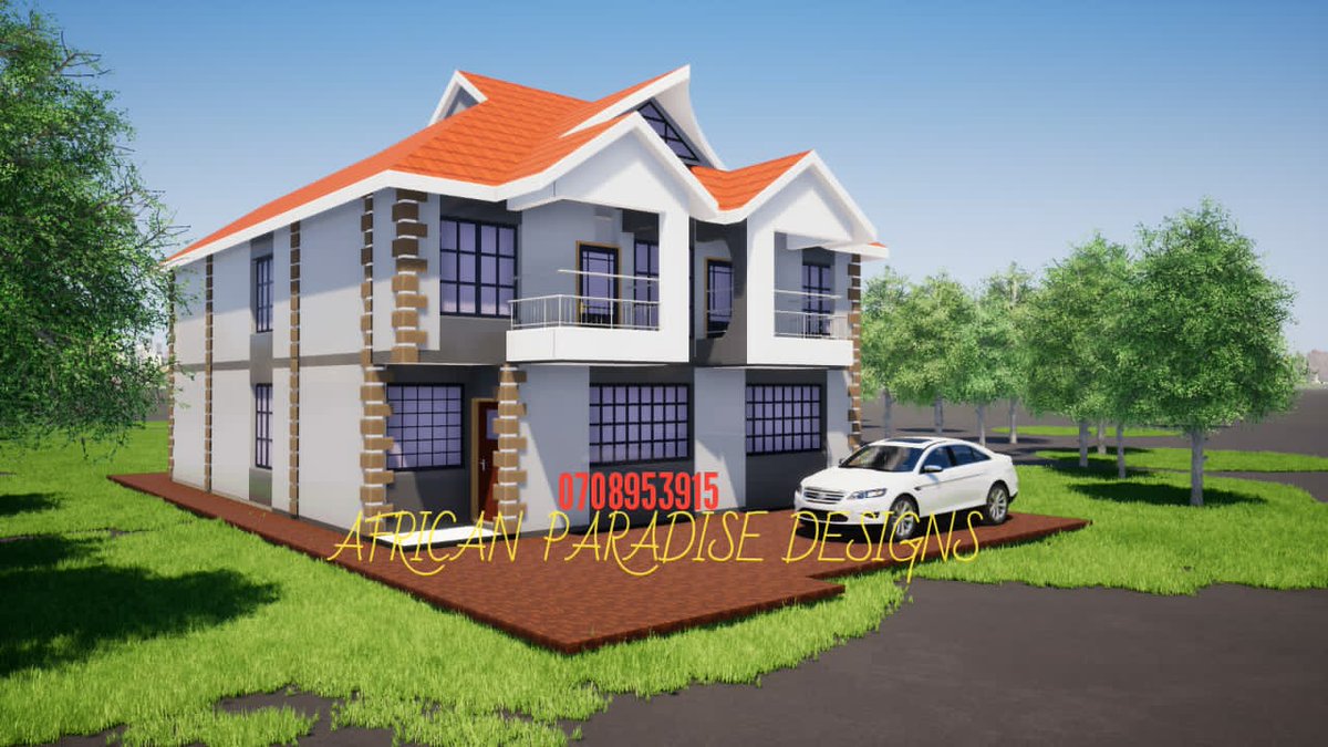 Imagine waking up to listening #MainaAndKingangi and tweeting from this home courtesy of #Africanparadisedesign, we got you covered for all types of #design in #Building #Construction