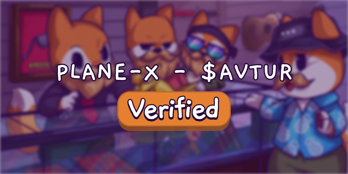 PLANE-X Token (famousfoxes.com/tokenmarket/CL…) has been verified on our Famous Token Market, a safe and secure way to p2p trade tokens! 🟠
<a href="/PlaneX_io/">SUNSETTED - PLANE-X</a>

<a href="/FamousFoxFed/">Famous Fox Federation 🦊🟠</a> #FamousFoxes $SOL #SolanaNFTs