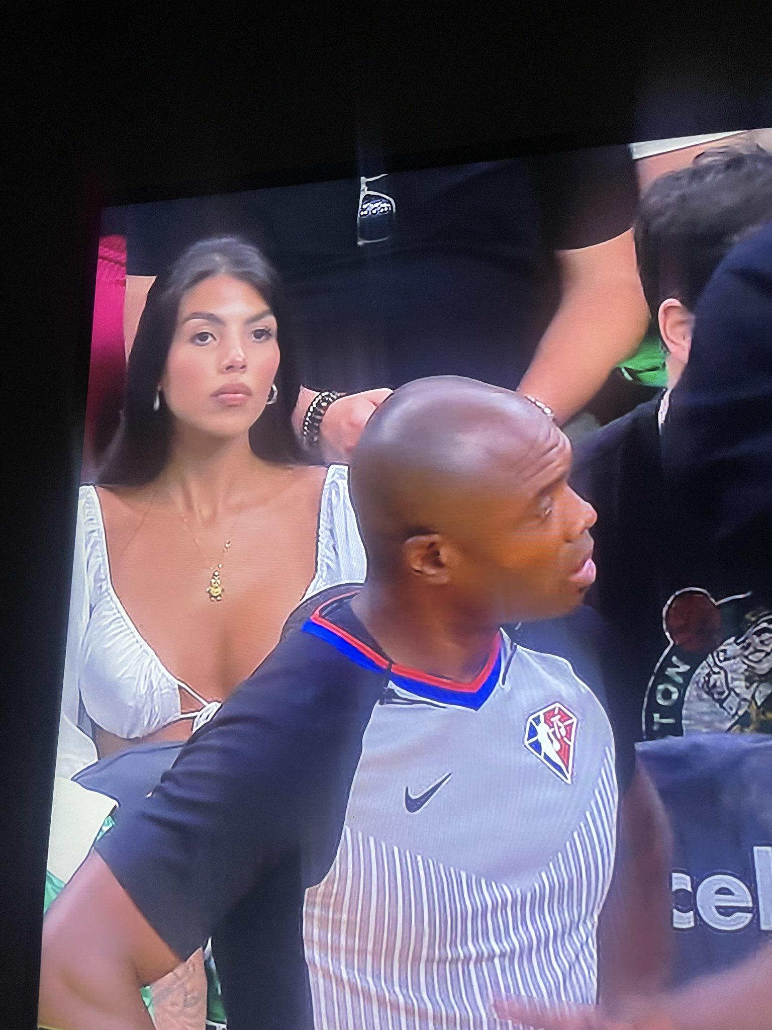 Jersey Jerry on Twitter "Who’s this court side? https//t.co