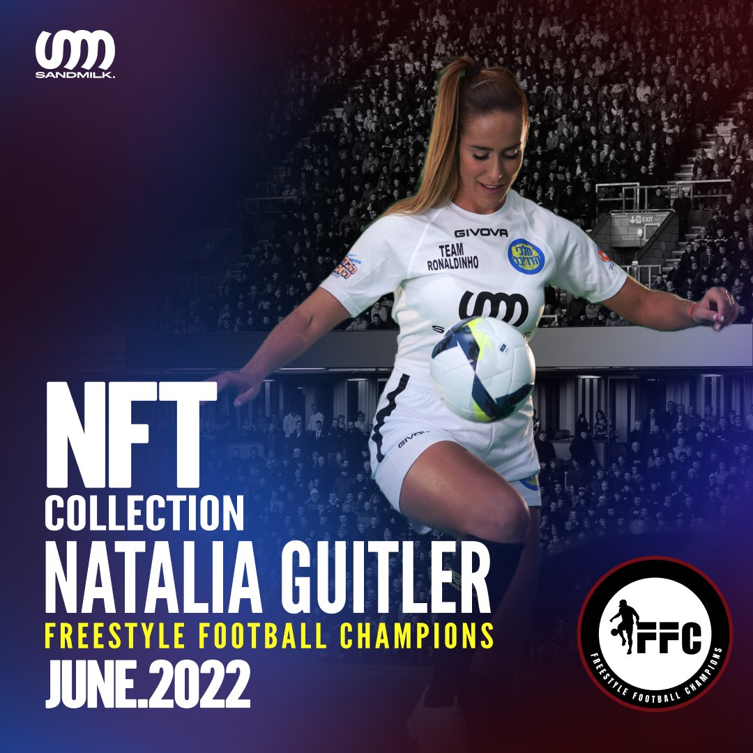 Freestyle Football Champions | Sale 15th of June (@freestylenft) on Twitter photo FFC Fan #1: Hey, do you think <a href="/nataliaguitler/">Natalia Guitler</a> is part of FFC?
Her tricks are next level...
FFC: Not that she even needs an introduction, but…
Please give a true FFC welcome to Natalia Guitler!!!
FFC fan #2: Damn, FFC just got a whole lot better. FFC Fan #1: Hey, do you think <a href="/nataliaguitler/">Natalia Guitler</a> is part of FFC?
Her tricks are next level...
FFC: Not that she even needs an introduction, but…
Please give a true FFC welcome to Natalia Guitler!!!
FFC fan #2: Damn, FFC just got a whole lot better.