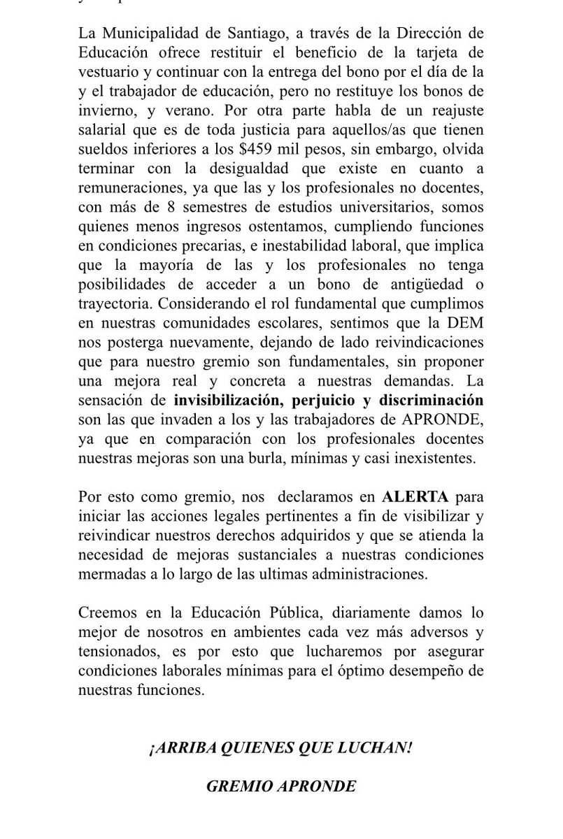 Apronde en ALERTA! @Equipo_Iraci <a href="/IraciHassler/">Irací Hassler Jacob</a> <a href="/educastgo/">DEM Santiago</a> <a href="/Muni_Stgo/">Santiago</a>