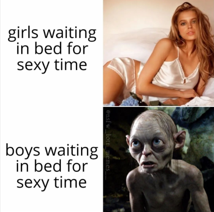 TheBraveBard's tweet photo. What's taters, Precious? #LOTR #Sexytime https://t.co/zruPFndl5U