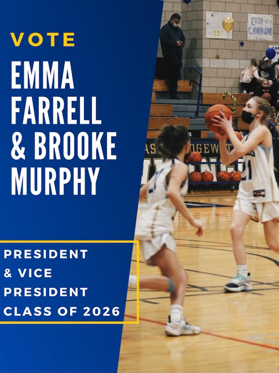 pspags66's tweet photo. VOTE class of 2026! https://t.co/V06Ns2xXB1