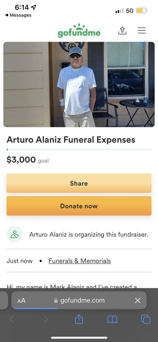 Also, we have set up a gofund me to help with expenses, anything is greatly appreciated🤍gofundme.com/f/arturo-alani…