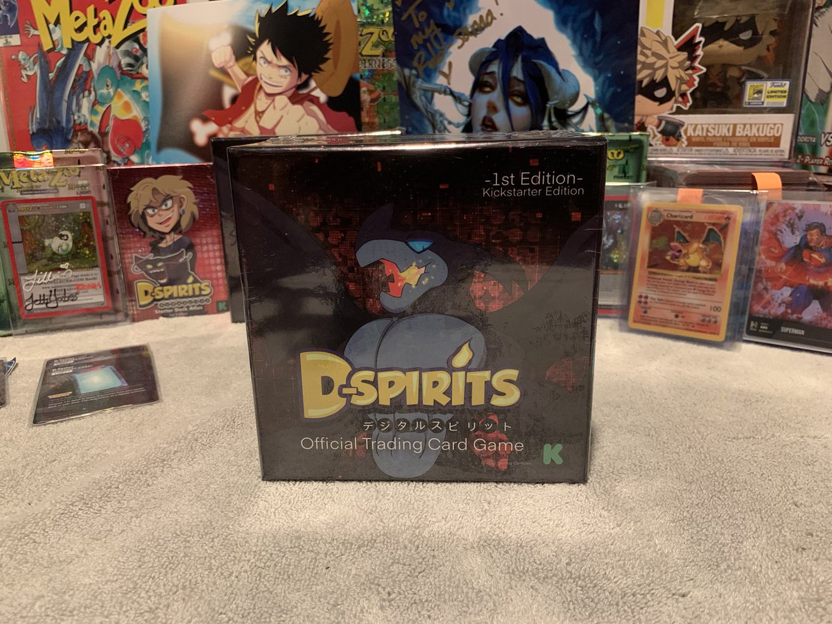 turmentic's tweet photo. I got to open a kickstart @Dspiritsonline booster box! The more I look into this game the more I LOVE it! Watch as I fumble through my first box opening! #dspirits #tcg #newtcg #Kickstarter #1stedition D-Spirits Kickstarter Box Opening!!
https://t.co/BEBDHd2TV1 π₯π₯ https://t.co/aTyukFAaBu