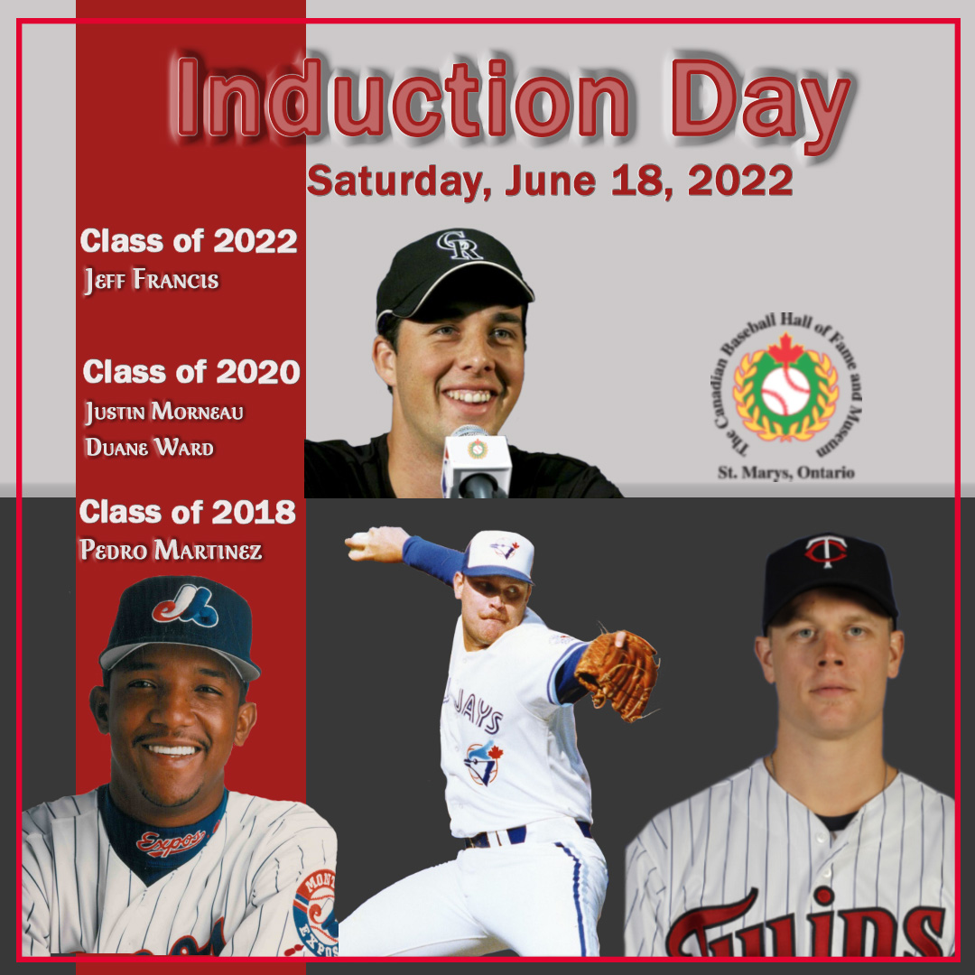 Canadian Baseball Hall of Fame and Museum 🇨🇦⚾️ (@cdnbaseballhof) on Twitter photo Induction Day - Saturday, June 18 in <a href="/townofstmarys/">St. Marys, Ontario</a>.
A whole day of fun! Ceremony starts at 1pm.
baseballhalloffame.ca/induction-day/ Induction Day - Saturday, June 18 in <a href="/townofstmarys/">St. Marys, Ontario</a>.
A whole day of fun! Ceremony starts at 1pm.
baseballhalloffame.ca/induction-day/