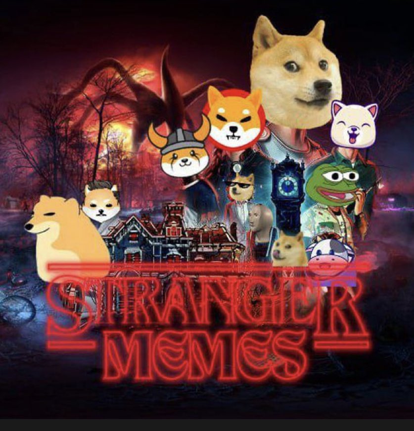 Irvings31075139's tweet photo. @1goonrich @SHIBJIRU @shinjiruinu @baa_inu You really need to check out @StrangerMemeBSC we even had @Stranger_Things notice us ๐ฅ๐ฅ๐๐#StrangerThings #Strangermemes #BSCGems https://t.co/Fl4WVviwhG