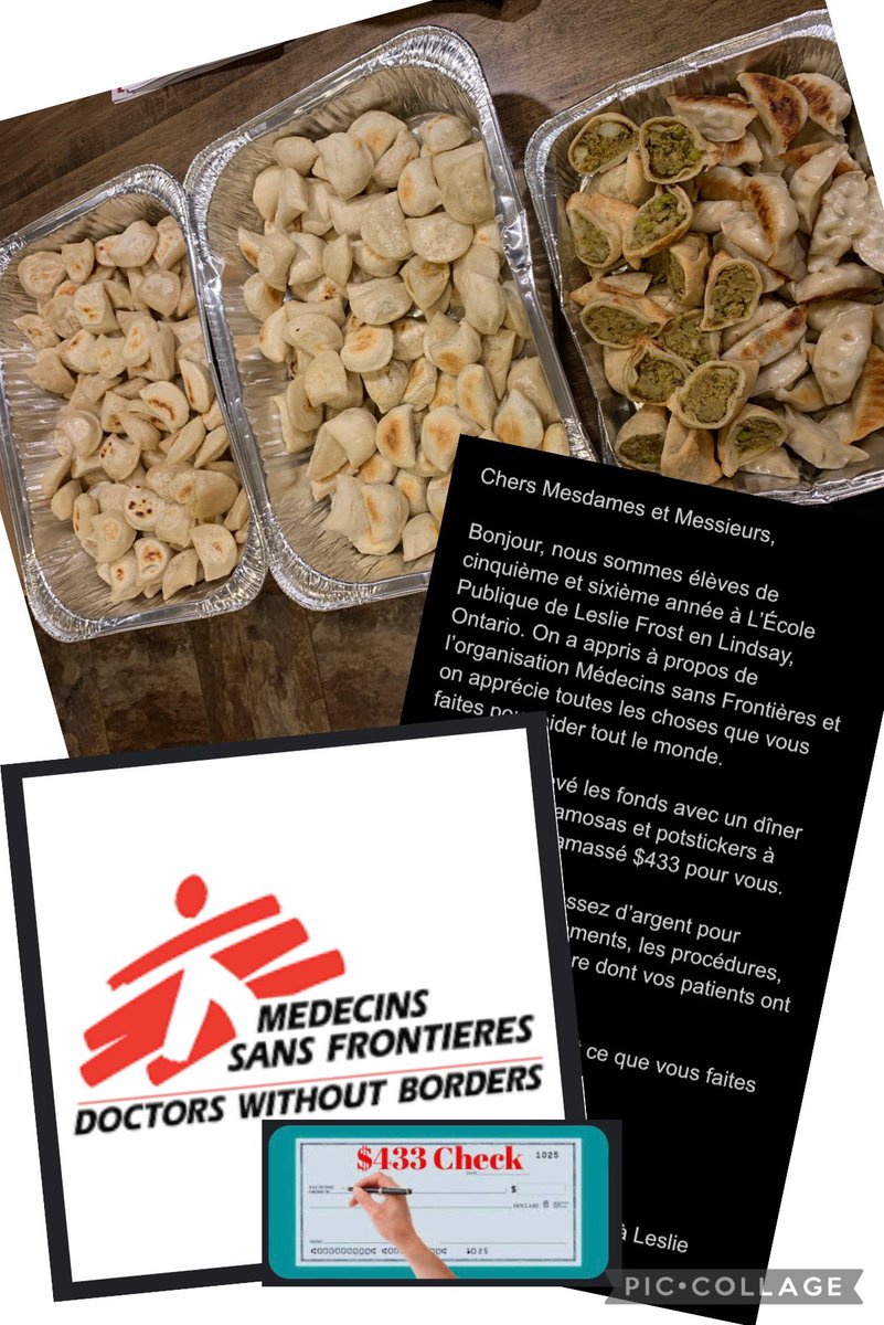 Si fière de notre lions 🦁 de LFPS! Thank you P4 and P5 families and <a href="/KLPSCSO/">Constable Paul Hatton</a> for your support in our Global Citizenship 🌏learning. We raised $433.90 for Doctors Without Borders!