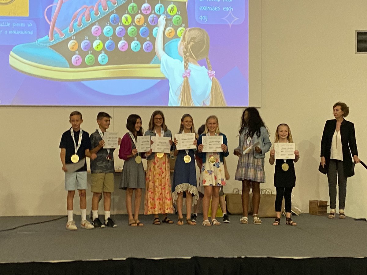 🚨 BREAKING 🚨 

The West Michigan Movement Group takes home the Gold Medal 🥇for the 3rd-5th grade division at the M-Prize Awards Ceremony held at <a href="/CCS_Detroit/">CCS</a>! They were tasked with coming up with an activity that encourages daily exercise for kids ages 6-11.

#GoWO