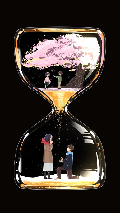 「流れる時」 
