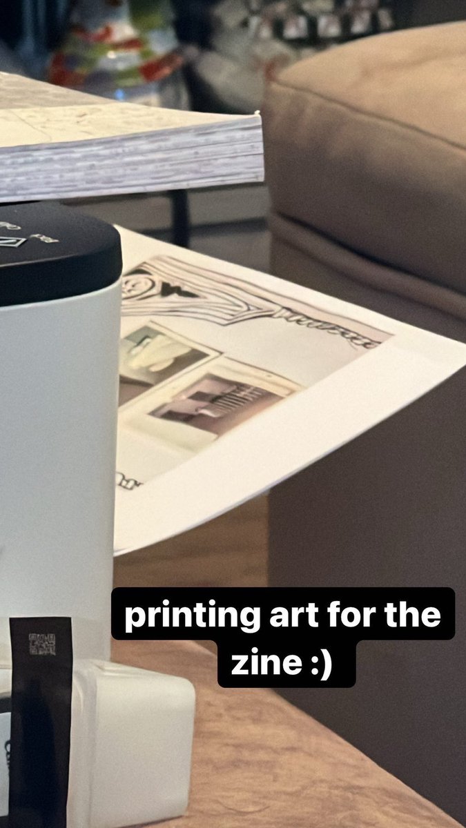 Jvieve97's tweet photo. Hey guys,
Mary and I made the second issue for the Zine that we made. Click the link in my bio to checkout our zine/ purchase the second issue:) #zine #zinecommunity #zinemaking #selfpublishing https://t.co/VlyWABUM24