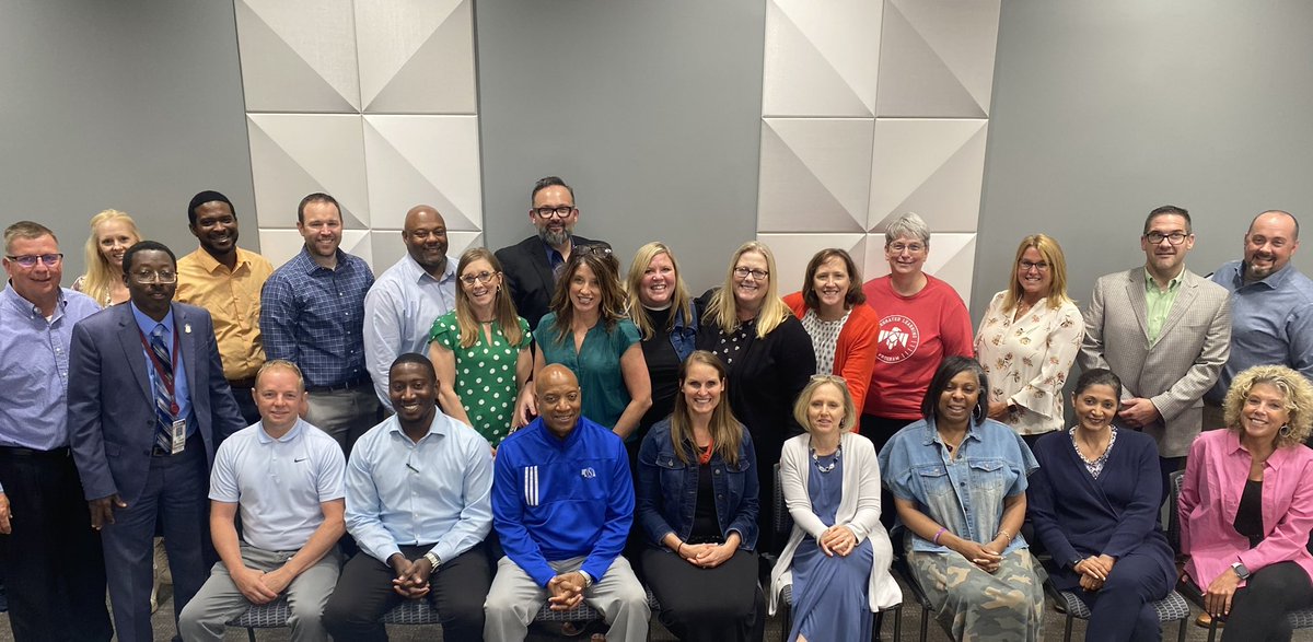 DrFateama's tweet photo. My secondary loves! @OmahaPubSchool middle and high school principals and program directors. Missing a few, but the love is real for all of them. Way to go principal supervisor @TalbottEdD! ❤️ #OPSleadandlearn #ForwardTogether #OPSProud https://t.co/xizJib2zfa