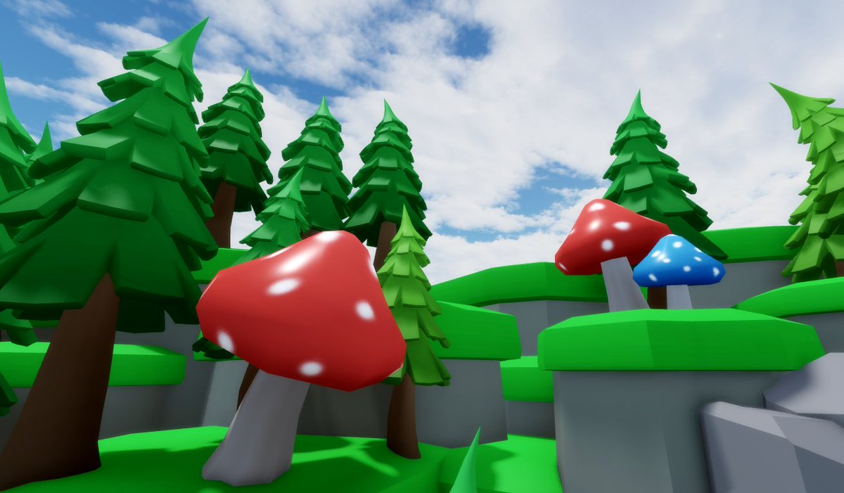 sane_studios's tweet photo. Just some nature 🍄🌲 #Roblox #RobloxDev #RobloxDevs #gamedevelopment #gamedev #gamedevs https://t.co/FAgxJGk10E