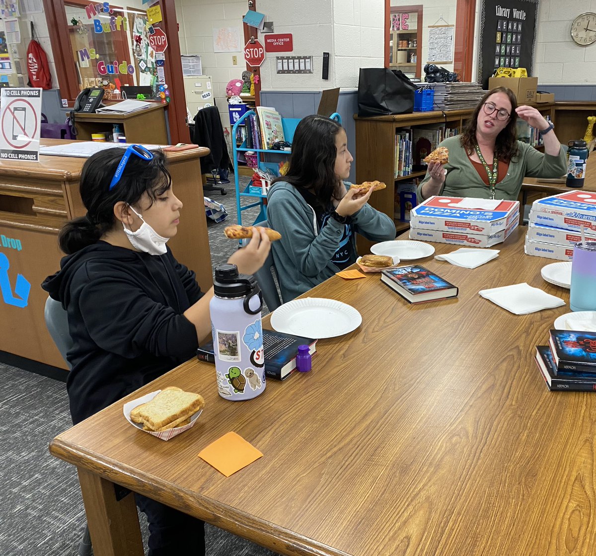 Sterling MS Library (@stm_library) on Twitter photo Our last #ProjectLit meeting of the year! We had a very enthusiastic discussion about Hide and Seeker and our fears! #reading #bookclub #hideandseeker #lcps22 #pizzaparty <a href="/SterlingMiddle1/">Sterling MS</a> <a href="/cmo_neill/">Colleen O'Neill</a> <a href="/leball7/">Lara Ballard</a> Our last #ProjectLit meeting of the year! We had a very enthusiastic discussion about Hide and Seeker and our fears! #reading #bookclub #hideandseeker #lcps22 #pizzaparty <a href="/SterlingMiddle1/">Sterling MS</a> <a href="/cmo_neill/">Colleen O'Neill</a> <a href="/leball7/">Lara Ballard</a>