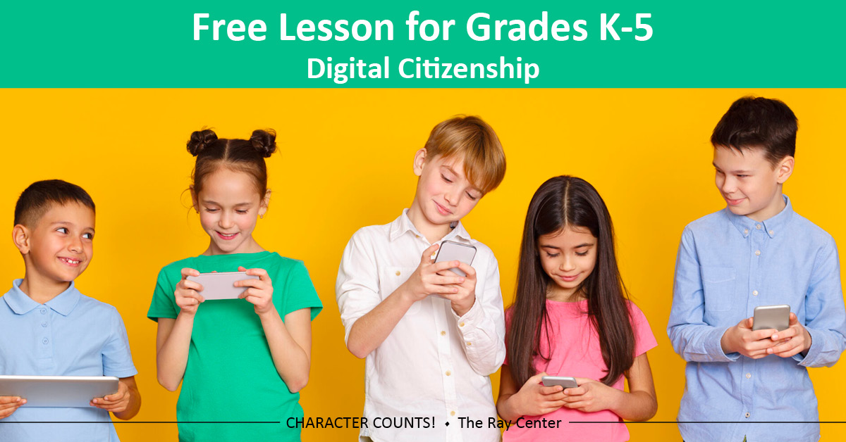 CHARACTERCOUNTS's tweet photo. Digital Citizenship 📱 Free lesson plan
This lesson gives students tips on being a good digital citizen. https://t.co/FSJ22sbZy3
#Character #SEL #CharacterCounts #FreeLessonPlan https://t.co/4nTxZj6usO