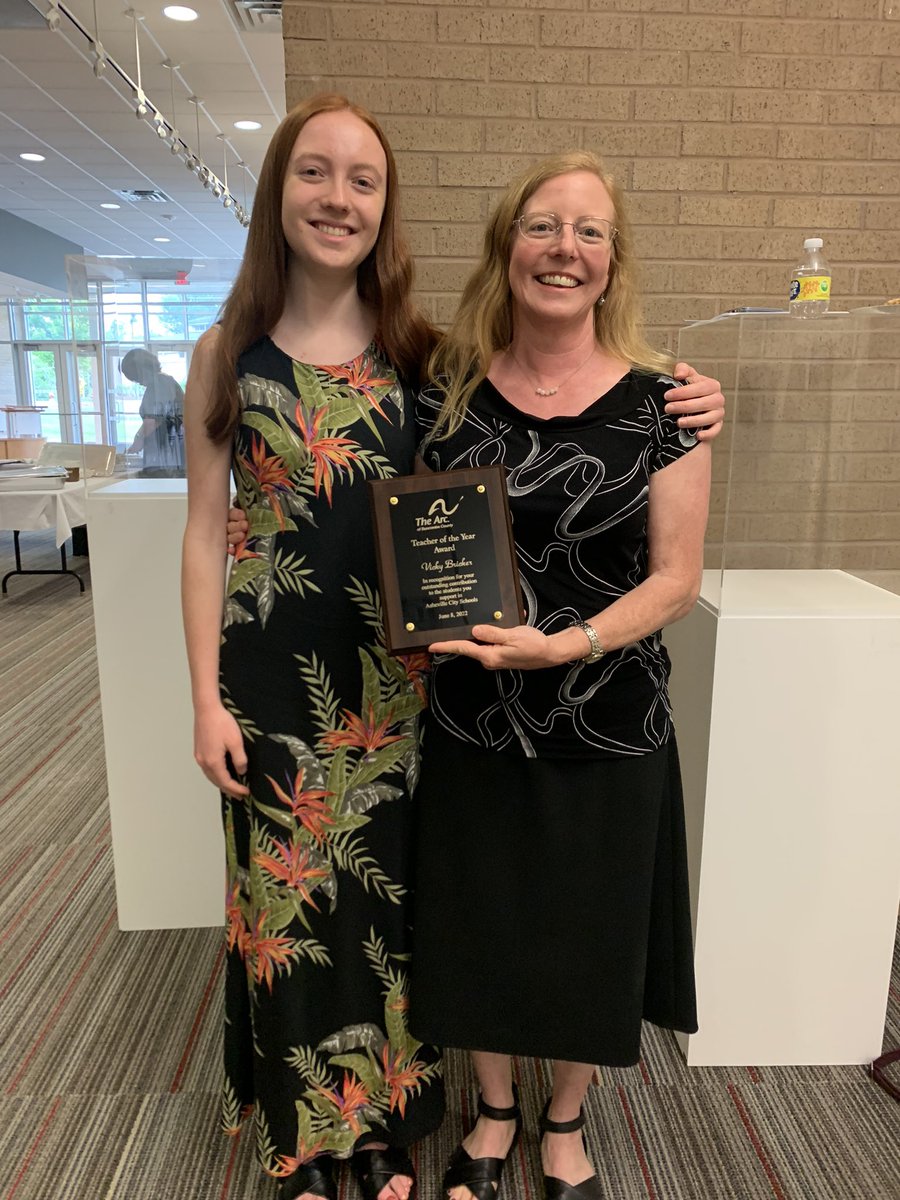 Vicky Bricker. ARC of BC Teacher of the Year.  Vicky is ACS Teacher of the Deaf/Hard of Hearing. A golden nugget in the EC Department! #ARCofBCwhatanorganization#oneprouddaughter#ACSWay