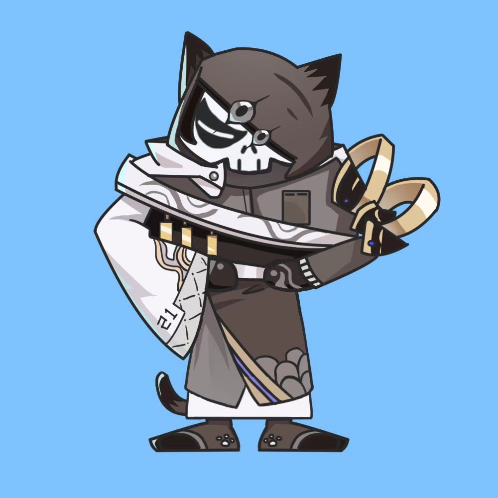 gameofspecters's tweet photo. Not your patting cat nor an ordinary assassin. Join the Underworld today (if you havenโt) and broaden your imagination.๐๐๐
#GOS #gos #GOSer #gameofspecters #NFTs #NFTCommunity #NFTdrop #NFTProject #NFTcollections #cryptocurrency #nft #Crypto #gamefi https://t.co/iNYarKFThP
