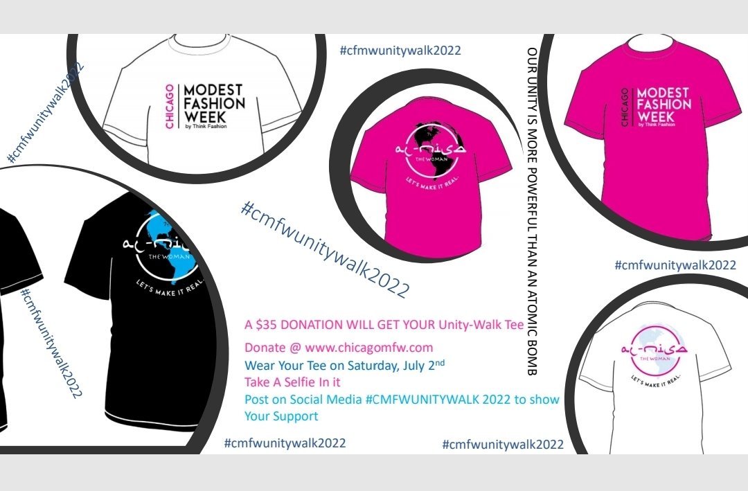 MuhammadSonya's tweet photo. #cmfwunitywalk2022 #Donate Now and get your Tee https://t.co/5wbkiuaJ57