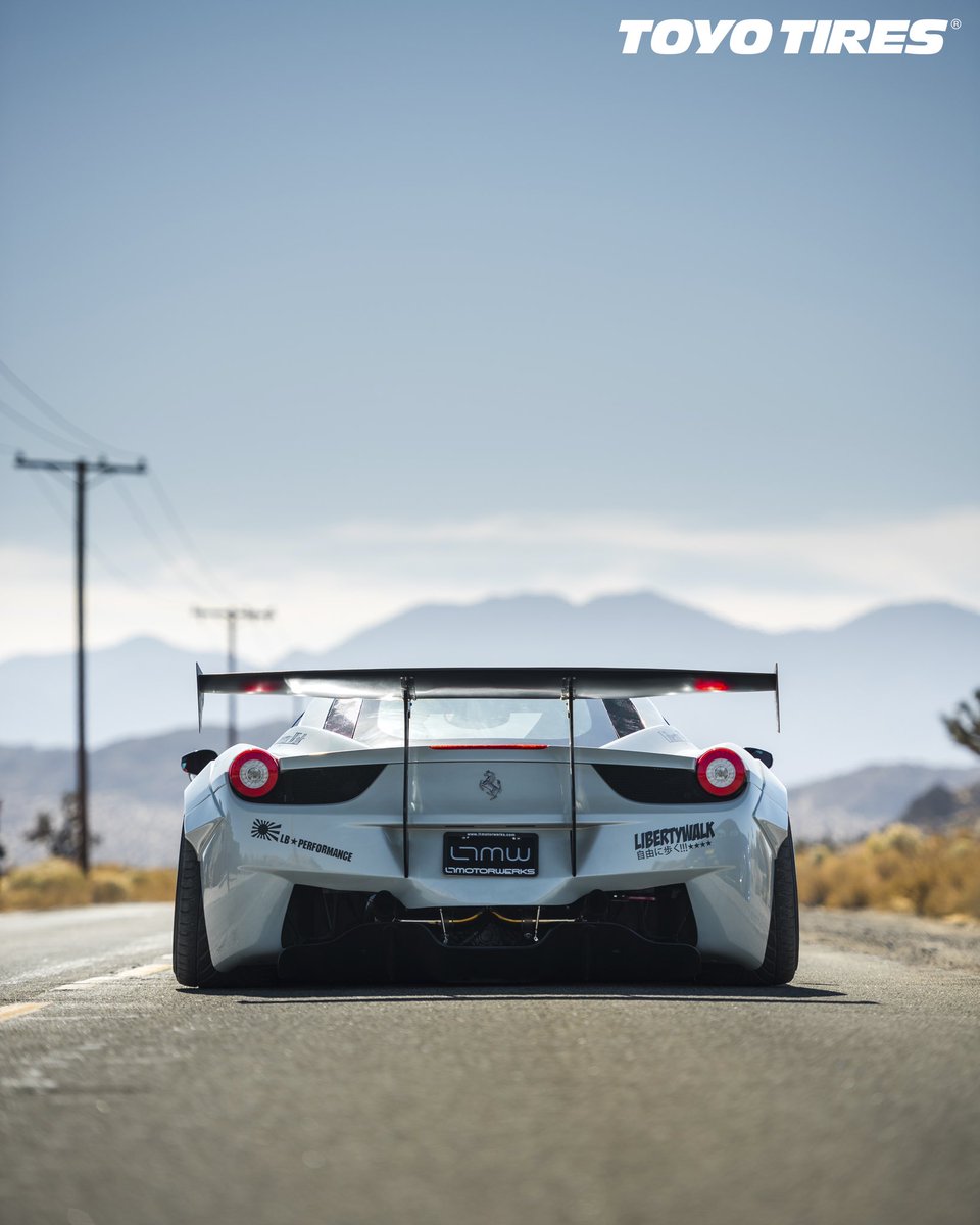 ToyoTires's tweet image. Liberty Walk 458! | #TOYOTIRES