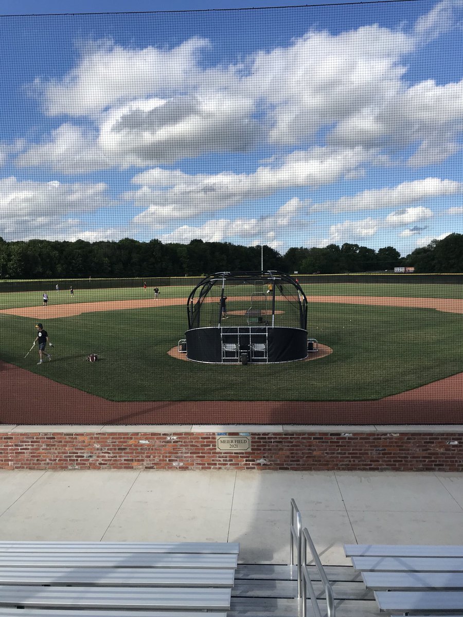 Getting some BP in at Meier Field