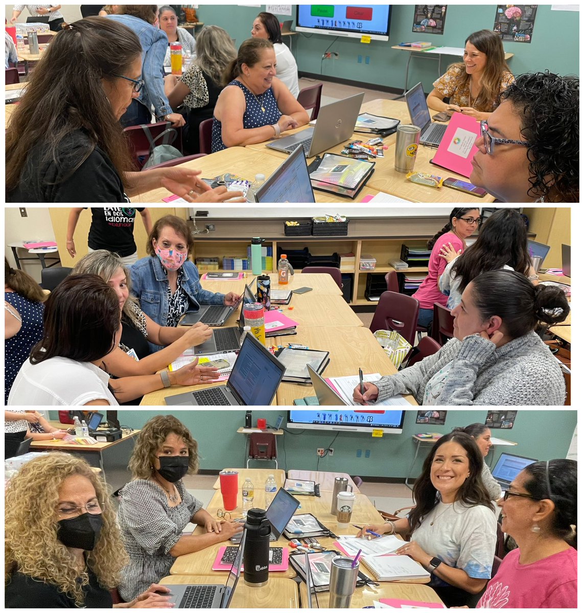 Incredible day with @LamarCISD K-2 #DL Ts! These ladies were on 🔥🔥🔥 Like “iron sharpens iron” they brought out the best in each other! Thank you ladies!It’s always a pleasure working with you! 💚💙 @lcisddlp @GStewartkooper @cprince787 @DrSMercuri