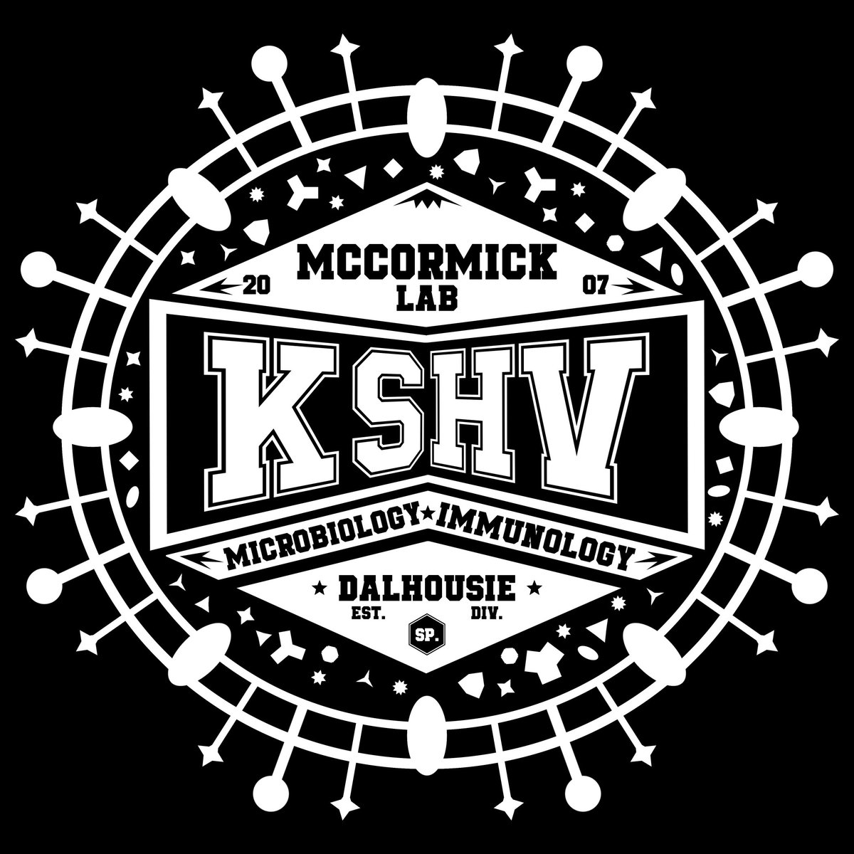 molecular_mack's tweet photo. Fueled by my regret for missing #CSV2022 I put my heart into my first lecture today 😅 rocking my @MCraigMcCormick Lab shirt no less https://t.co/BxJaiG5uCf
