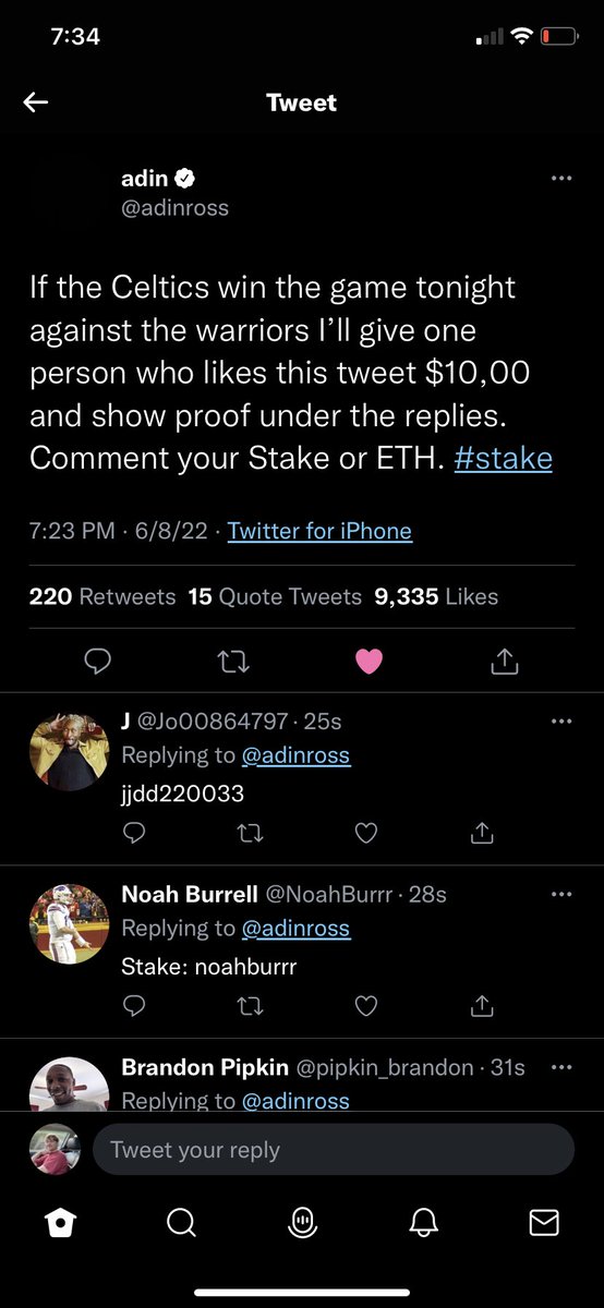 JT_Loefer's tweet photo. @adinross Stake: Snesus1999 https://t.co/073YsrgPrj